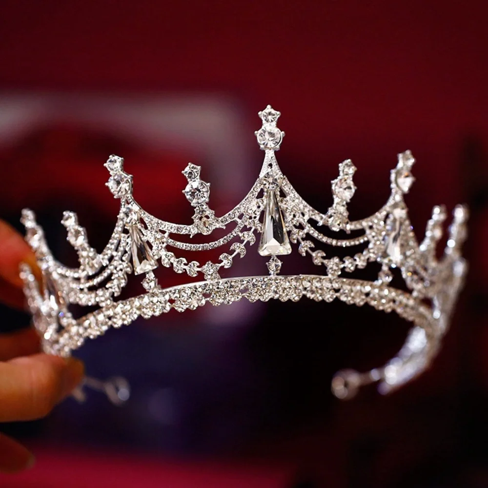 Princess tiara crown wedding hair accessories